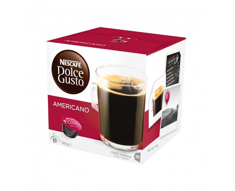 Dolce Gusto Americano Capsule Coffee Drink and cocktail maker